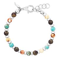 Bracelet Giovanni Raspini Man Tango in Silver Pietre dure 12218L - 12218L